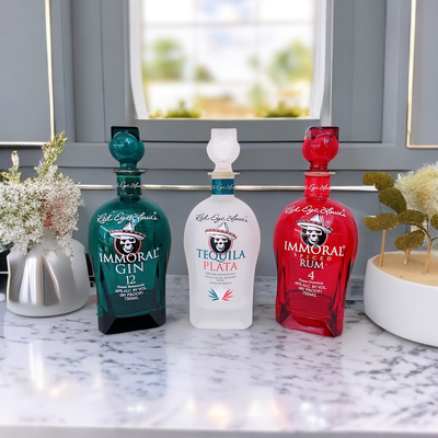 comprar Garrafa de vidro geada do Tequila/geada do carimbo quente/bujões ocos online manufacture