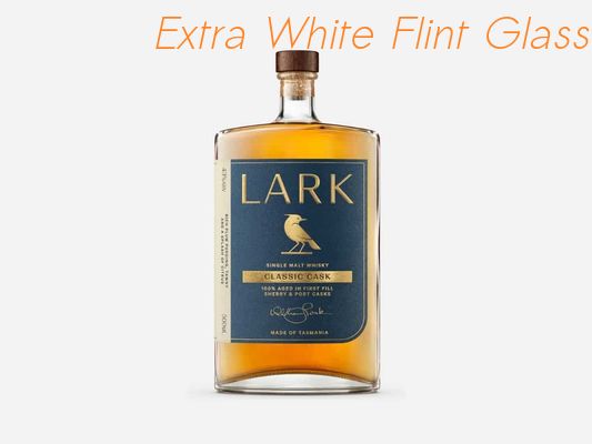 comprar característica 750ml/álcool distintivo da garrafa de vidro do uísque que bebe/decalque dourado online manufacture