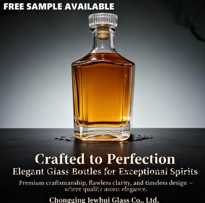 comprar 700ML XO, JIMM Cognac   Garrafa de Vidro - Personalização, Garrafa de Vidro Super Flint Fabricação em linha