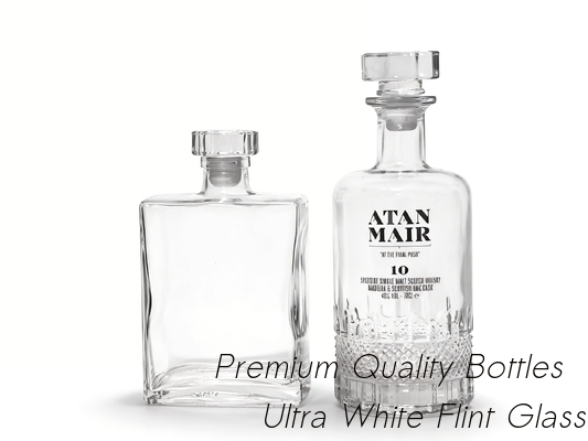 comprar DECANTADOR DE VIDRO 750ml, GARRAFA DE VIDRO ARMAN BRADY XO, VODKA, UÍSQUE, GARRAFA DE VIDRO RETÂNGULO PRENIUM Fabricação em linha