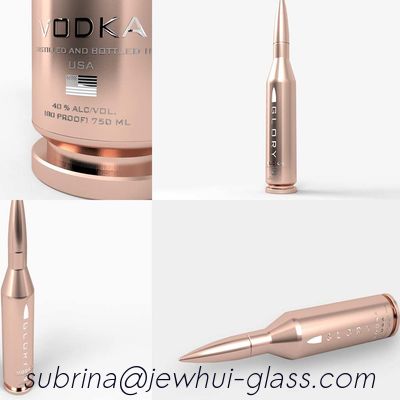 comprar garrafa de 3000ml 5000ml Glory Empty Vodka Bottle Laser Logo Golden Vacuum Large Vodka Fabricação em linha