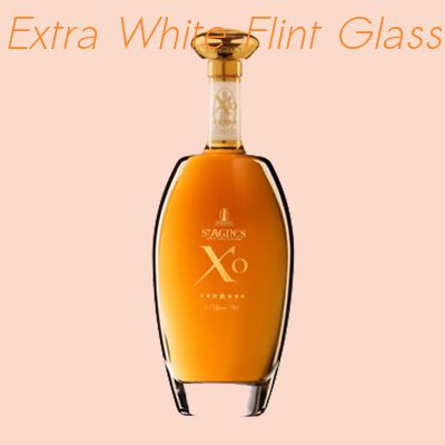 comprar Rolha de vidro super do tampão de parafusamento do GV FDA da garrafa de vidro 750ml de Flint Agnes XO online manufacture
