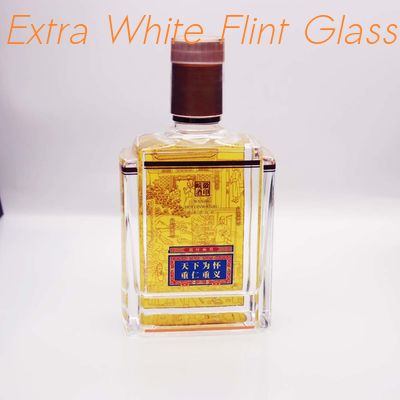 comprar O álcool de Baijiu 100ml 200ml 500ml engarrafa a impressão 800g gravada dourada online manufacture