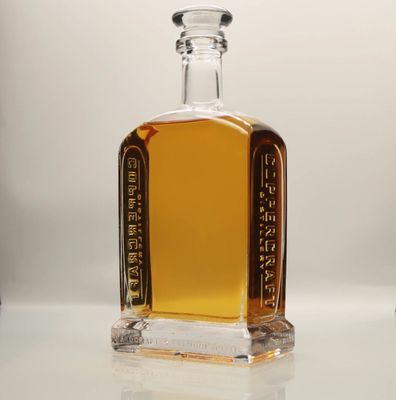comprar Viúva de cobre da garrafa de vidro de Bourbon do uísque do ofício que geia o branco extra online manufacture