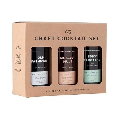 Bom preço Caixa de empacotamento do licor da garrafa da cor 3 de Pantone para a vodca Gin Glass Bottle do uísque de 200ml 375ml on-line