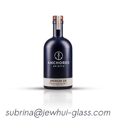 Bom preço Garrafa de VIDRO OLSO OR Nordic Sytle de 750ml  Garrafa de Gin Anchored Spirit on-line