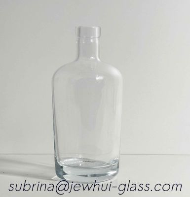 Bom preço Geada baixa pesada da viúva da cortiça 375ml Mini Spirit Bottle 175MM da parte superior de T on-line