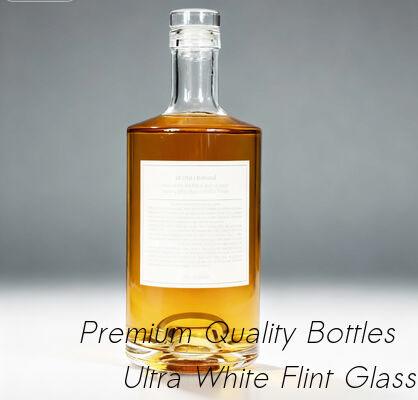 Bom preço Garrafa de Vidro Jersey de 750ml para Whisky - Personalização, Garrafa de Vidro Super Flint, Rum Americano on-line