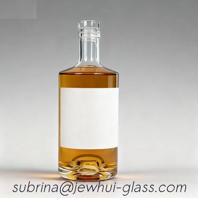 Bom preço Garrafa de Vidro Jersey de 750ml para Whisky - Personalização, Garrafa de Vidro Super Flint, Rum Americano on-line