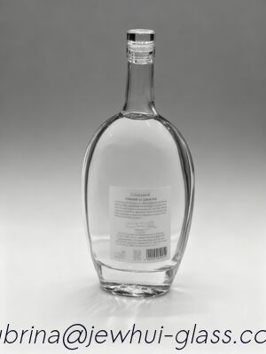 Bom preço 750 ml de garrafa de vidro de vodka - Personalização, garrafa de vidro Super Flint, garrafa de luxo on-line