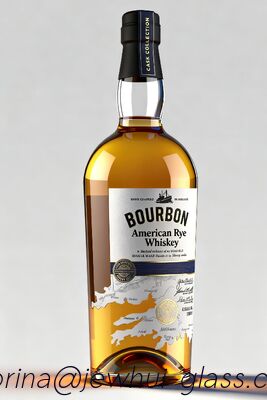 Bom preço Savannah 750ml    Bourbon, Rum  Garrafa de Vidro Transparente Premium de Whisky on-line