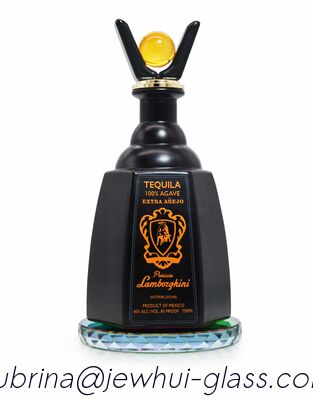Bom preço Extra Añejo, Reposado, Tequila Prata Garrafa de Vidro, Garrafa de Vidro Super Flint com Rolhas de Vidro on-line