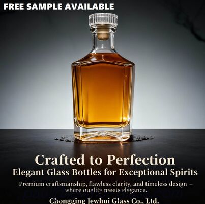 Bom preço 700ML XO, JIMM Cognac   Garrafa de Vidro - Personalização, Garrafa de Vidro Super Flint on-line