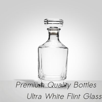 Bom preço Super Flint Diamond Cut Glass Decanter, XO, brandy, Vodka Liquor Gin Rum Tequila Whisky Brandy Spirit Garrafa de vidro com rolhas de vidro sólido on-line
