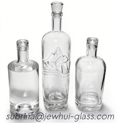 Bom preço o licor 700ml de vidro claro engarrafa/a garrafa vidro do uísque on-line