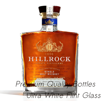 Bom preço 500ml/700ml Garrafa de Vidro Vazia Xo, Brandy, Garrafa Personalizada de Flint Extra Branco para Whisky on-line