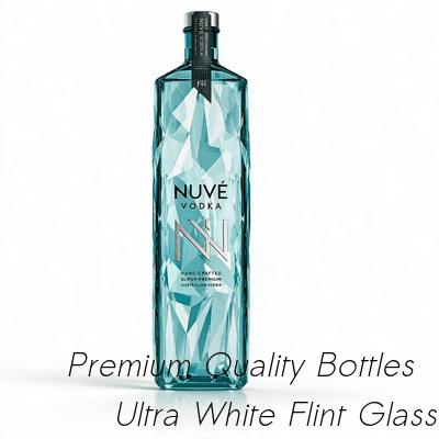 Bom preço Garrafa de vidro gravada do vinho de Logo Sculpture Luxury Spirits Bottle 850g 750ml on-line