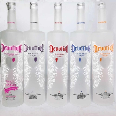 Bom preço Garrafa geada parcial da vodca de Centurio com Crystal Head Hot Stamping on-line