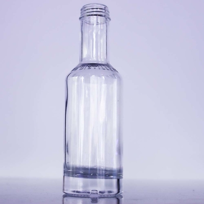 Bom preço garrafa nórdica do licor 200ml com fechamentos gravados ombro do parafuso do logotipo GPI 28x400 on-line