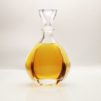 Bom preço Base lisa grossa luxuosa superior 500ml 750ml da garrafa 1200g dos espírito do OEM on-line